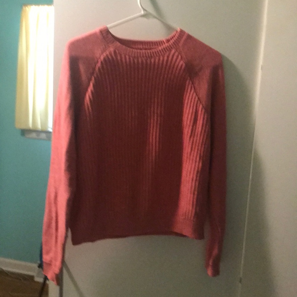 Pink sweater